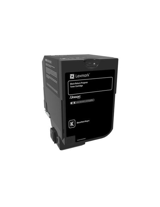 74C20K0 74C20K0 Lexmark 3K Black Return Program Toner Cartridge (CS72x, CX725)