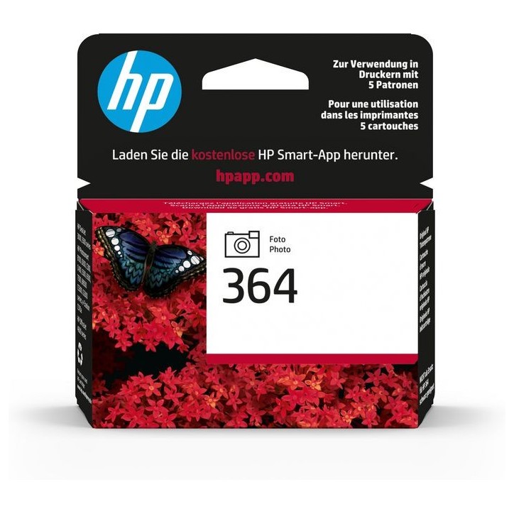 CB317EEABE HP INK CARTRIDGE NO 364 BLACK