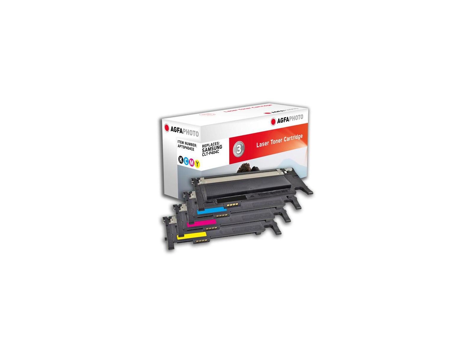 APTSP404CE APTSP404CE AgfaPhoto Toner Cartridge for Samsung CLT-P404C, CMYK, 1500 / 1000 / 1000 / 1000 pages APTSP404CE APTSP404CE AgfaPhoto Toner Cartridge for Samsung CLT-P404C, CMYK, 1500 / 1000 / 1000 / 1000 pages