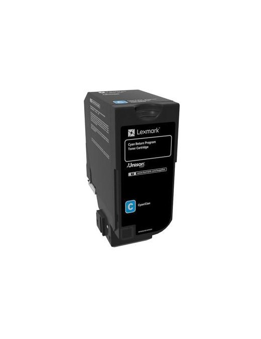 84C2HC0 84C2HC0 Lexmark CX725 Cyan High Yield Return Programme Toner Cartridge