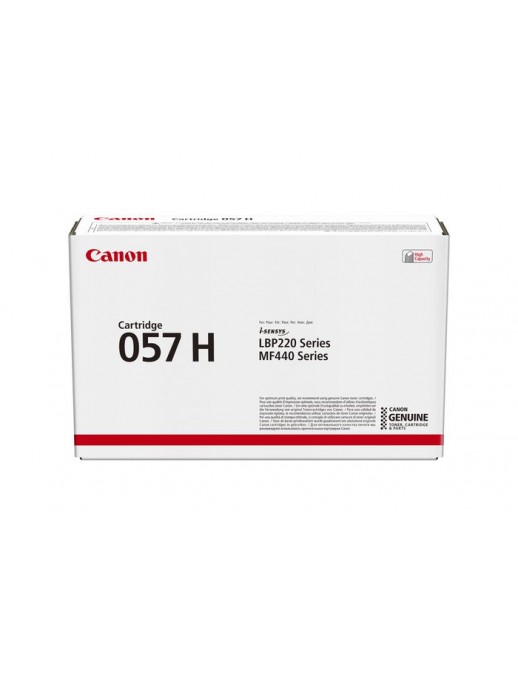 3010C002 Canon i-SENSYS 057H Toner Cartridge, Black