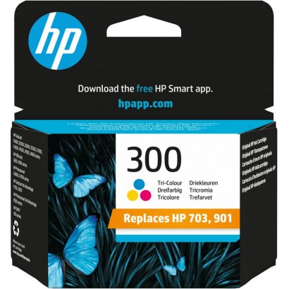 CC643EEABE HP INK CARTRIDGE NO 300 C/M/Y