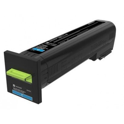 82K2XC0 82K2XC0 Lexmark 22K Cyan Return Program Toner Cartridge (CX825/860)