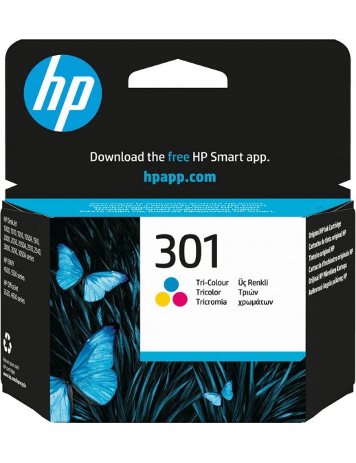 CH562EEABE HP INK CARTRIDGE NO 301 C/M/Y