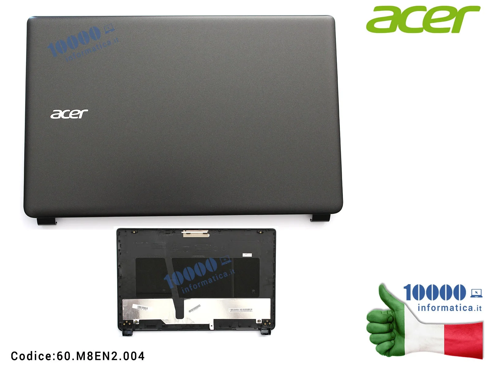 60.M8EN2.004 Cover LCD ACER Aspire E1-510 E1-530 E1-532 E1-570 E1-532 E1-572G E1-572 [NERA] AP0VR00052