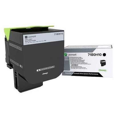 71B0H10 Lexmark Black High Yield Toner Cartridge