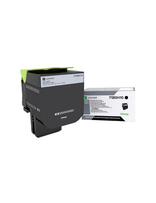 71B0H10 Lexmark Black High Yield Toner Cartridge