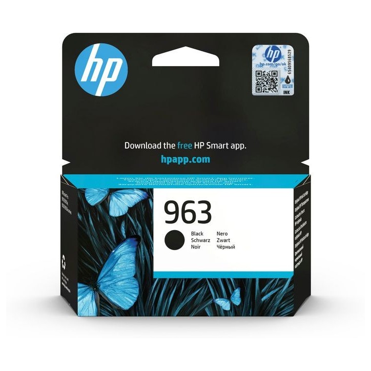 3JA26AEBGY HP Ink Cartridge No 963 Black ES