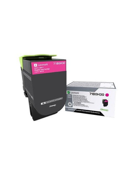 71B0H30 Lexmark Magenta High Yield Toner Cartridge