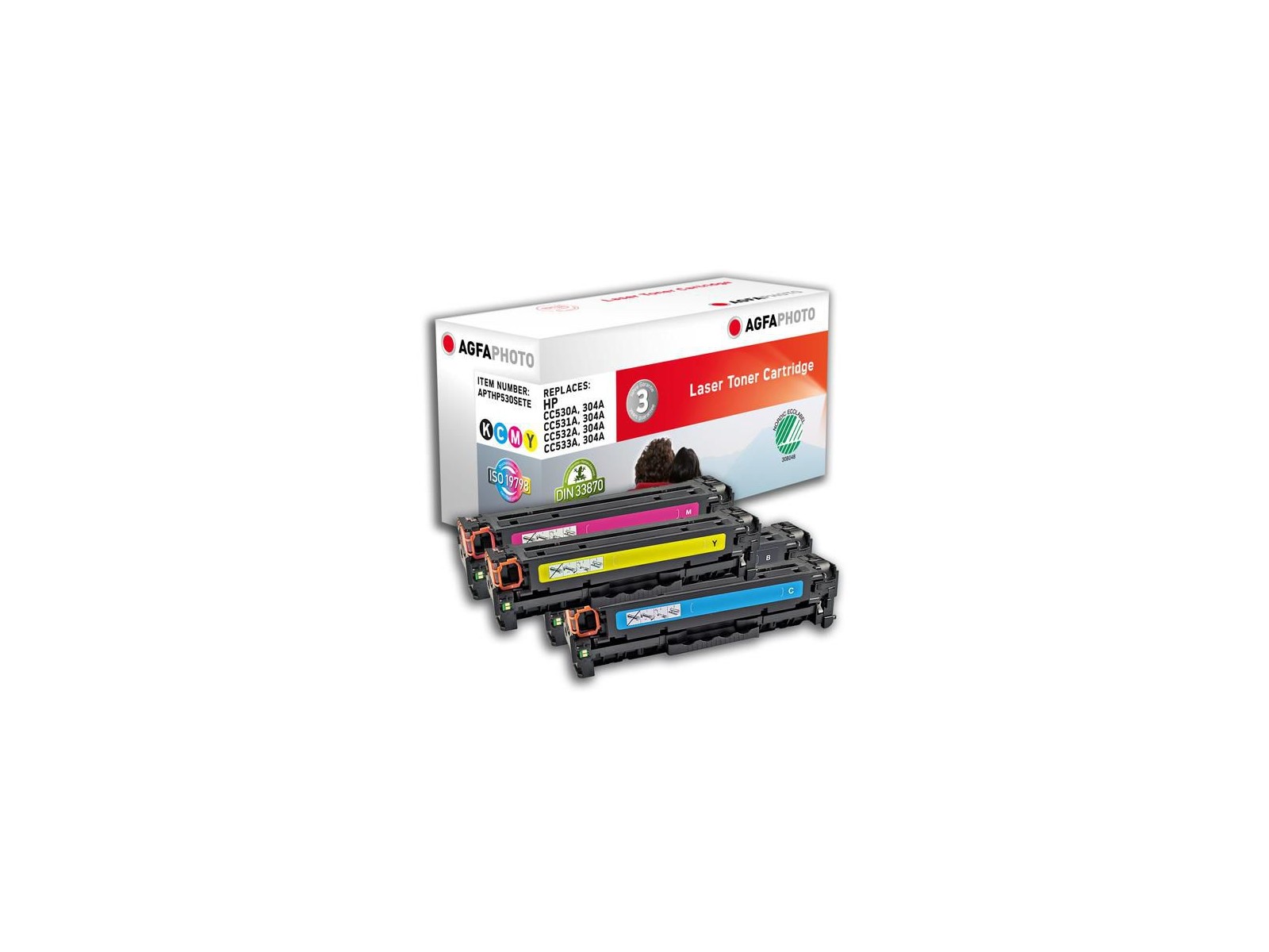 APTHP530SETE APTHP530SETE AgfaPhoto Toner Cartridge for HP LaserJet CM2320fxi, Black / Cyan / Magenta / Yellow APTHP530SETE APTHP530SETE AgfaPhoto Toner Cartridge for HP LaserJet CM2320fxi, Black / Cyan / Magenta / Yellow