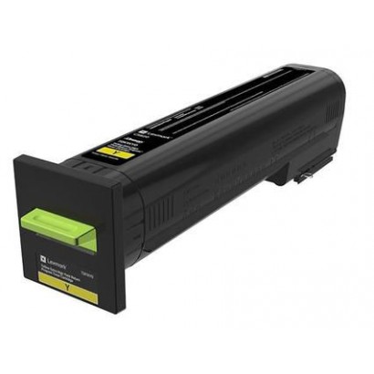 72K2XY0 Lexmark 22K Yellow Return Program Toner Cartridge (CS820)