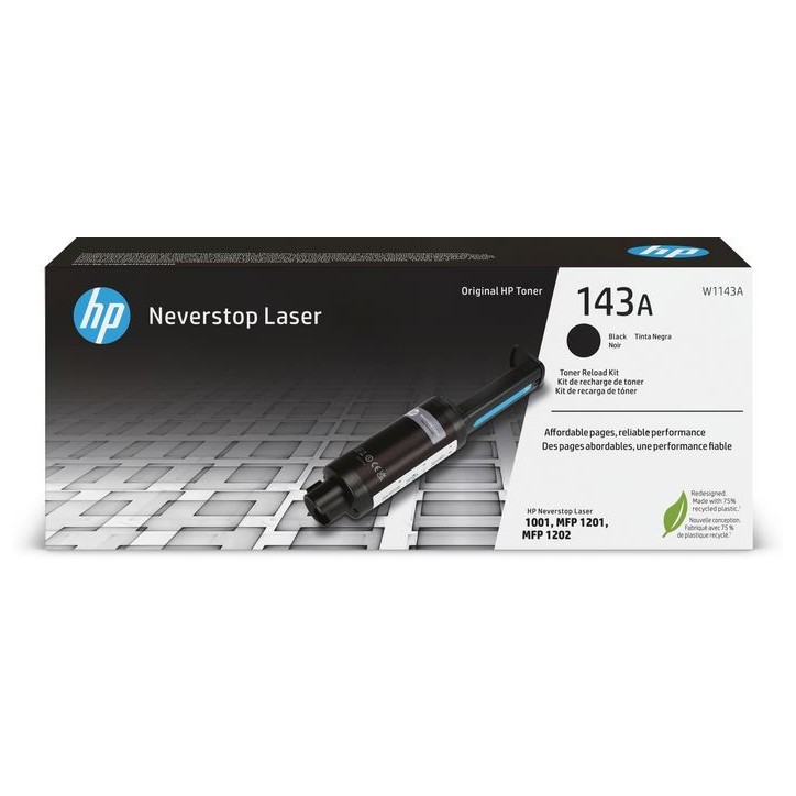 W1143A HP 143A Black Original Neverstop Toner Reload Kit