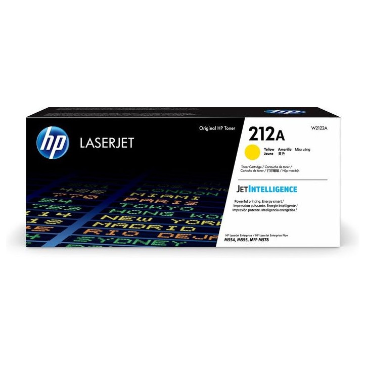 W2122A HP 212A Yellow Original LaserJet Toner Cartridge