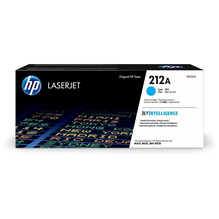 W2121A HP 212A Cyan Original LaserJet Toner Cartridge