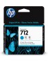 3ED67A 3ED67A HP 712 29-ml Cyan DesignJet Ink Cartridge