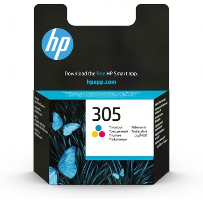 3YM60AEUUS HP 305 Tri-color Original Ink Cartridge