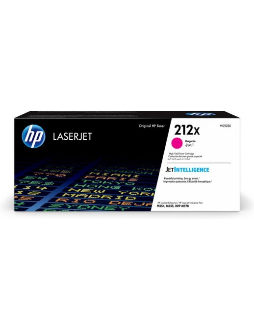 W2123X HP 212X High Yield Magenta Original LaserJet Toner Cartridge