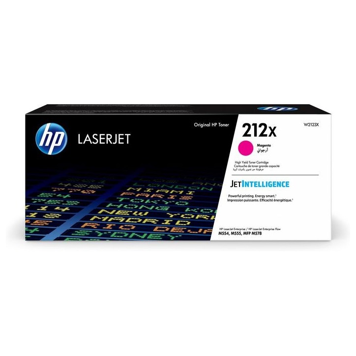 W2123X HP 212X High Yield Magenta Original LaserJet Toner Cartridge