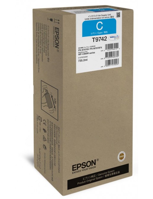 C13T974200 Epson Cyan XXL Ink Supply Unit