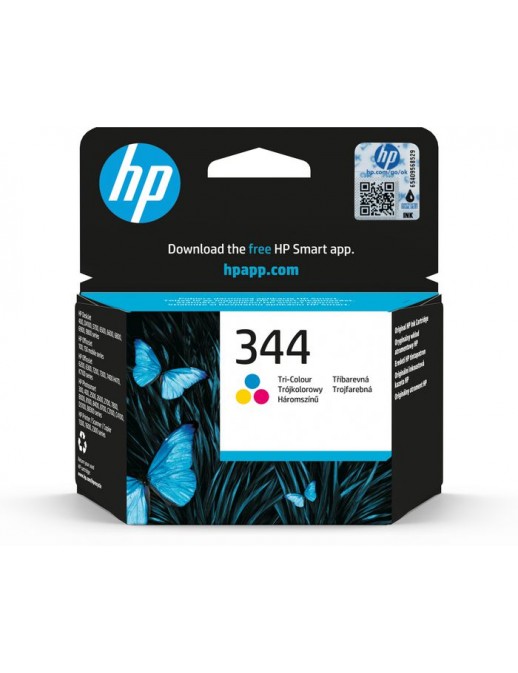 C9363EEUUS HP HP 344 Tri-colour Inkjet Print Cartridge with Vivera Inks