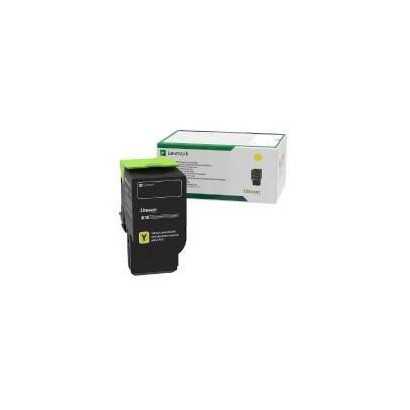 78C20Y0 Lexmark Yellow Return Programme Toner Cartridge