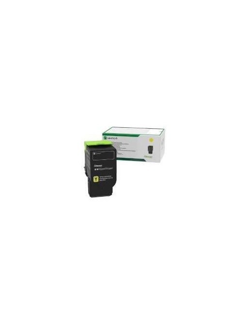 78C20Y0 Lexmark Yellow Return Programme Toner Cartridge