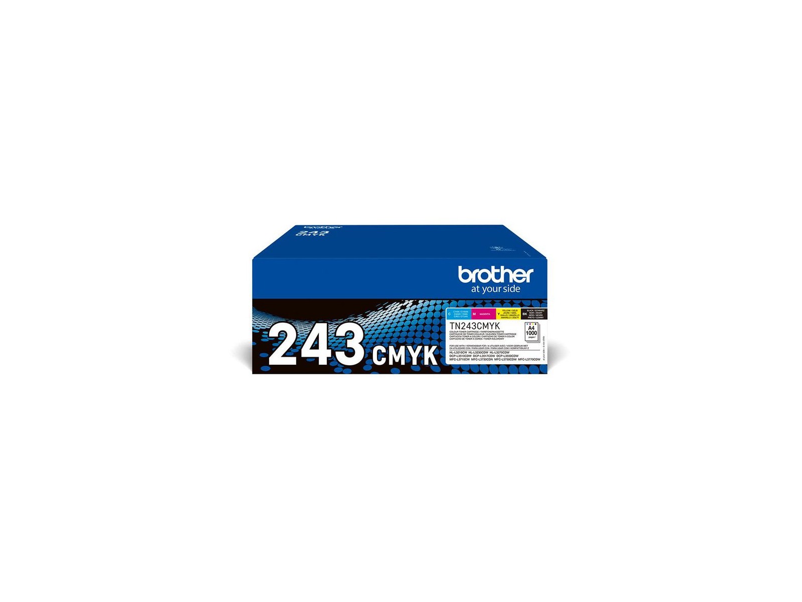TN243CMYK TN243CMYK Brother TN243 MULTIPACK FOR ECL - MOQ 4 826083 TN243CMYK TN243CMYK Brother TN243 MULTIPACK FOR ECL - MOQ 4 826083