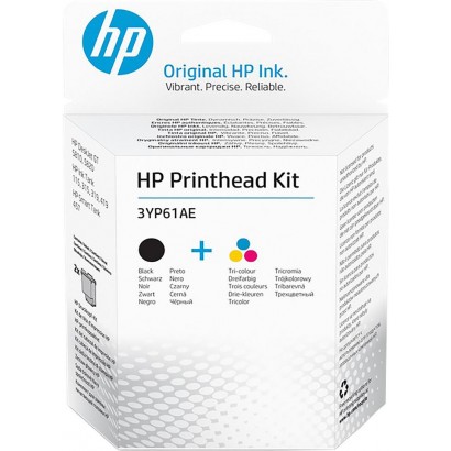 3YP61AE HP Tri-color/Black GT Printhead Kit