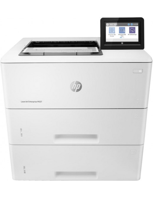 1PV88AB19 HP LaserJet Enterprise M507x, Laser, 1200 x 1200dpi, 43ppm, A4, 1.2MHz, 512MB, USB, WiFi, CGD, 4.3?