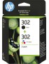 X4D37AE X4D37AE HP 302 2-pack Black/Tri-colour Original Ink Cartridges