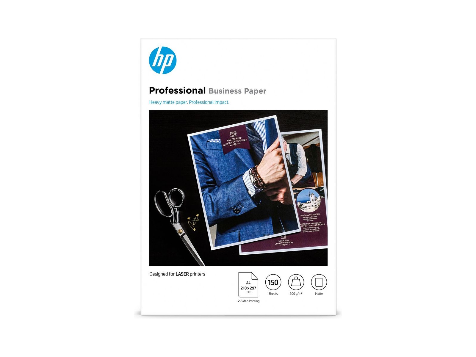 7MV80A 7MV80A HP Laser Professional Business Paper – A4, Matte, 200gsm 7MV80A 7MV80A HP Laser Professional Business Paper – A4, Matte, 200gsm