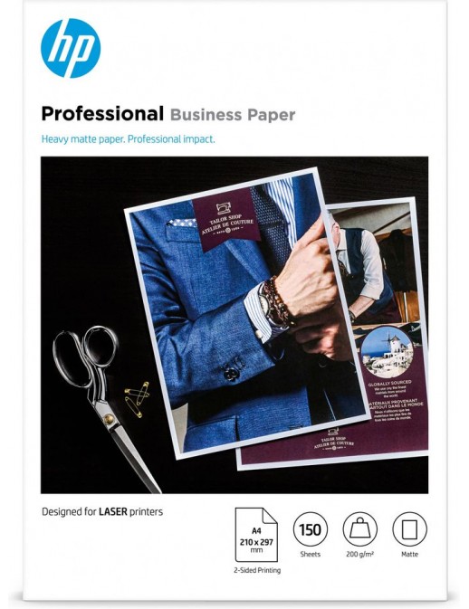 7MV80A HP Laser Professional Business Paper – A4, Matte, 200gsm