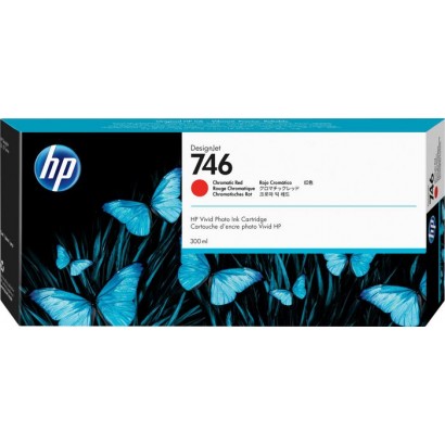 P2V81A HP 746 300-ml Chromatic Red DesignJet Ink Cartridge 826030