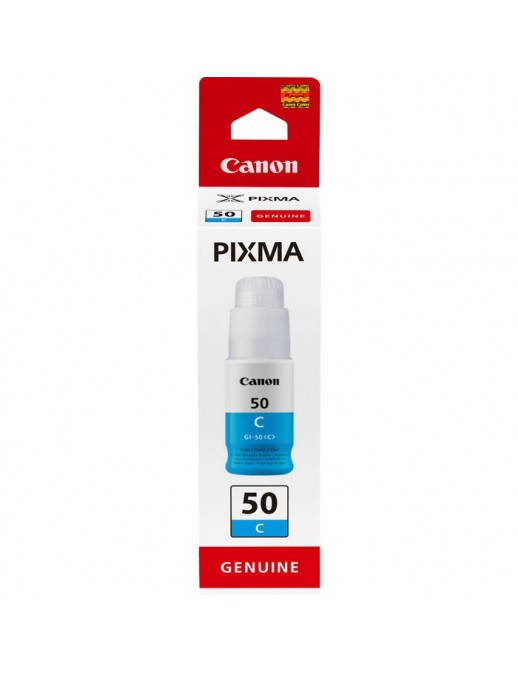 3403C001 Canon GI-50 C, High Yield, Ink Bottle, Cyan