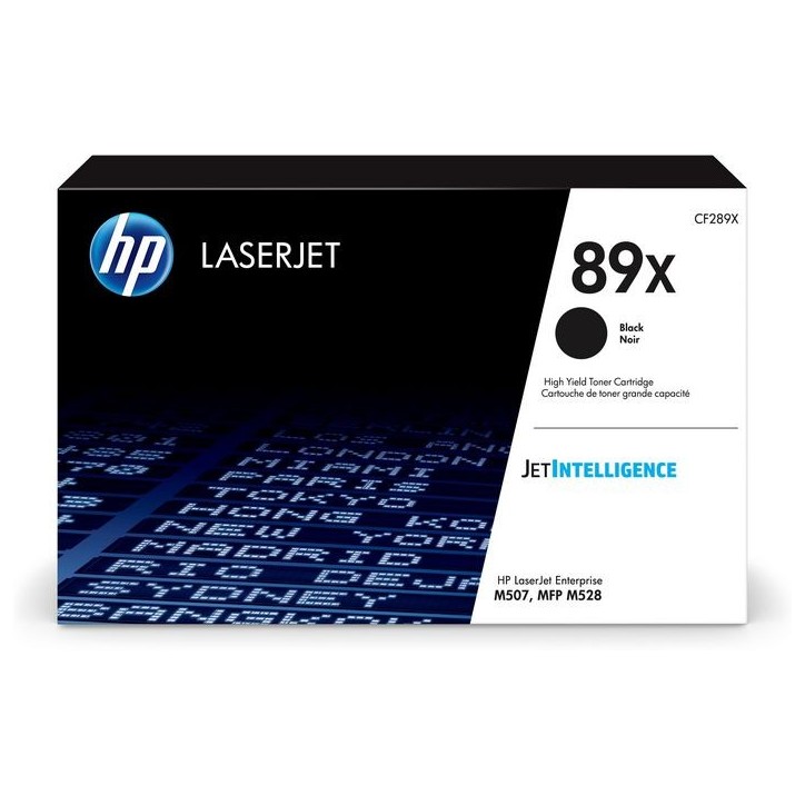 CF289X HP 89X High Yield Black Original LaserJet Toner Cartridge