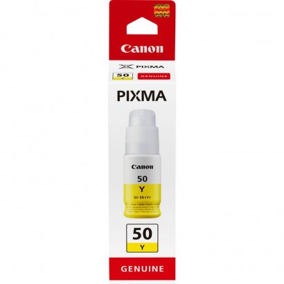 3405C001 Canon GI-50 Y, High Yield, Ink Bottle, Yellow