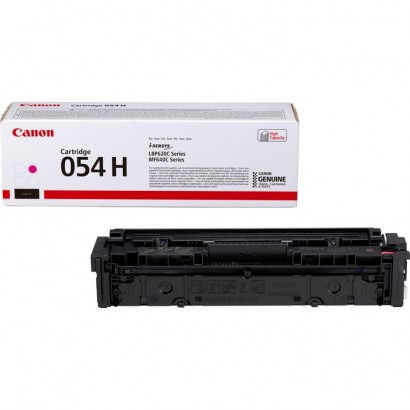 3026C002 Canon 054 H High Yield Toner Cartridge, Magenta