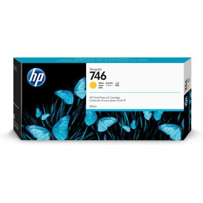 P2V79A HP 746 300-ml Yellow DesignJet Ink Cartridge 826038