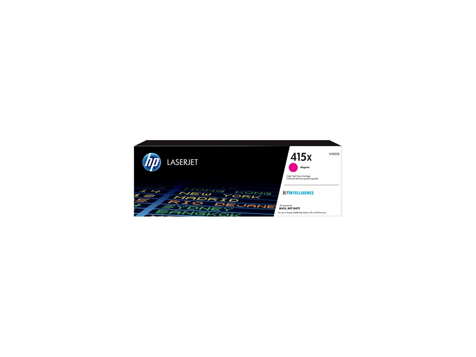 W2033X W2033X HP 415X High Yield Magenta Original LaserJet Toner Cartridge W2033X W2033X HP 415X High Yield Magenta Original LaserJet Toner Cartridge