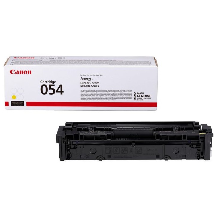 3021C002 Canon 054 Toner Cartridge, Yellow