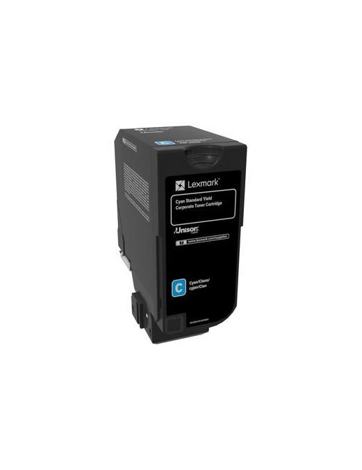 74C2SCE 74C2SCE Lexmark Toner Corporate Cyan 7k