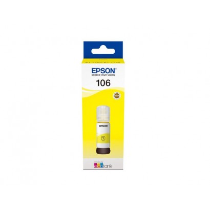 C13T00R440 Epson 106 EcoTank Yellow ink bottle