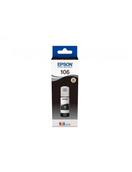 C13T00R140 Epson 106 EcoTank Photo Black ink bottle