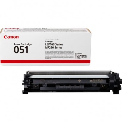 2168C002 Canon 051 Toner Cartridge, Black