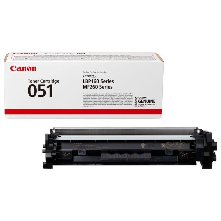 2168C002 Canon 051 Toner Cartridge, Black