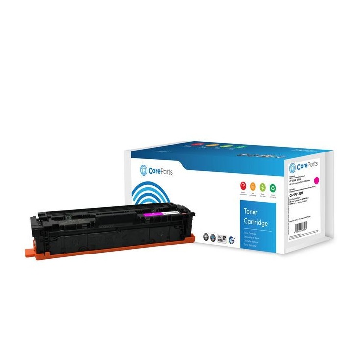 QI-HP2132M CoreParts Toner Magenta M180M-NTR Pages: 900 HP Color LaserJet HP Color LaserJet Pro M180 Magenta CF533A, 205A