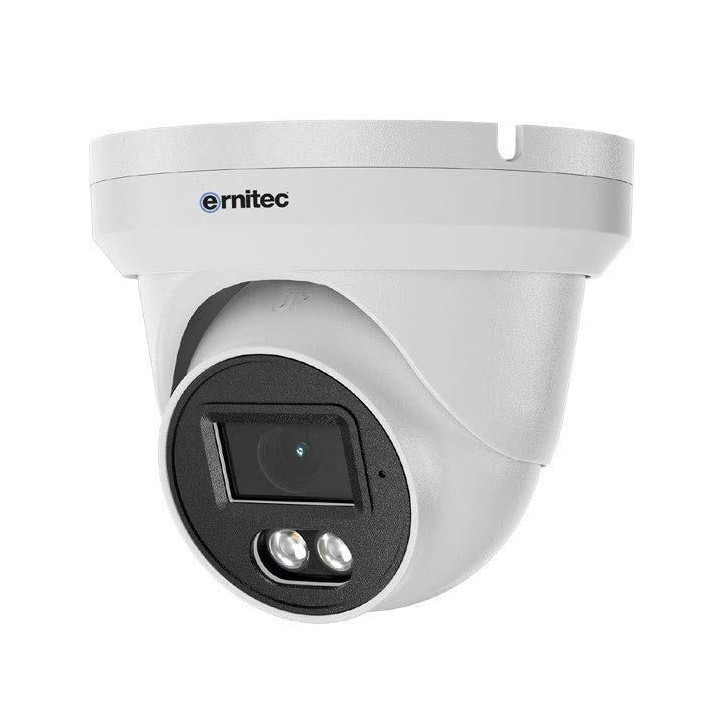 0070-08112 Ernitec Wolf Turret Network Camera 5MP Fix Lens – day & night colour