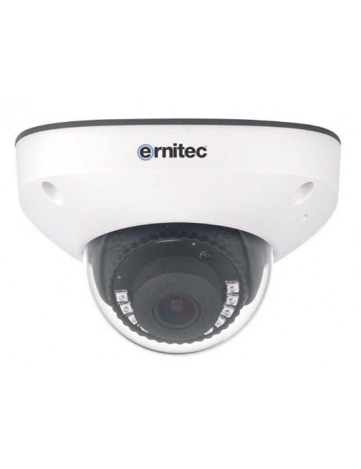 0070-08011 Ernitec Pluto Vandal Dome Camera 5MP Fix Lens, 2.8mm