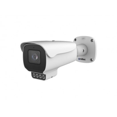 0070-08215 Ernitec Deimos Pro Bullet Network Camera 5MP Vari-Focal Lens with IR-Active Deterrence