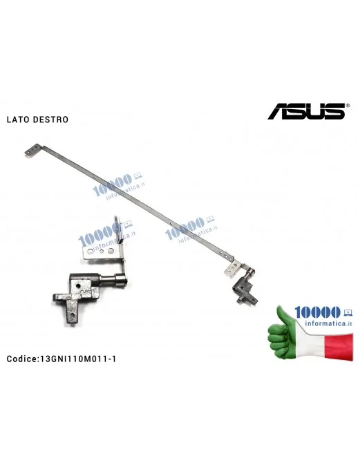 13GNI110M011-1 Cerniera Hinge [DX] ASUS F3 F3J F3JC F3F F3H PRO57S M51 M51A M51V [LATO DESTRO] 13GNI110M011 13GNI110M011-1